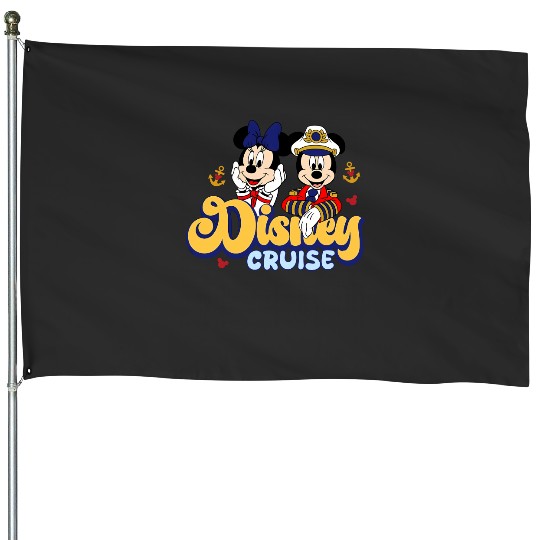 Disney Vacation 2024 House Flags, Disney Cruise Disney Cruise House Flags