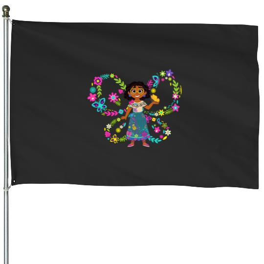 Disney Encanto Mirabel Madrigal Big Butterfly House Flags