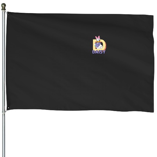Daisy Duck Pocket House Flags, Disney Daisy Pocket House Flags, Disney Girls House Flags, Daisy Duck Trip House Flags, Daisy Duck Disney House Flags
