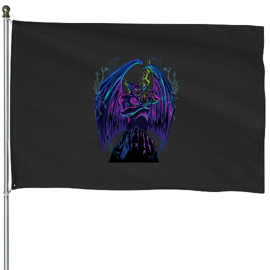 Disney Villains Chernabog House Flags