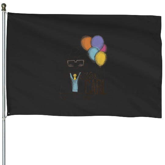 Disney Pixars Up Her Carl Couples House Flags