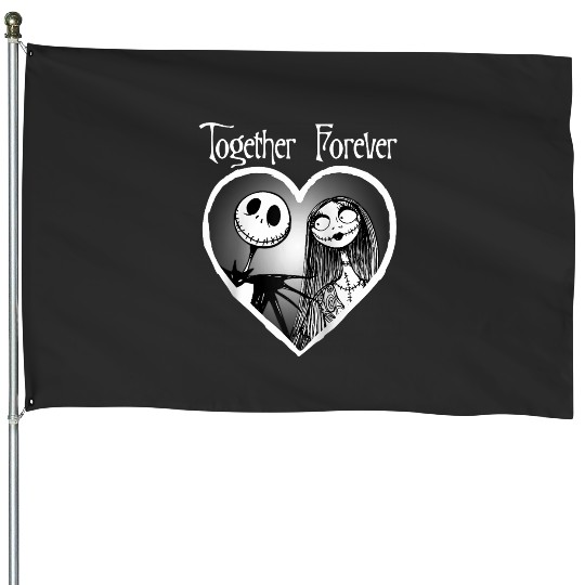 Disney Nightmare Before Christmas Drip Heart Raglan Baseball Tee House Flags