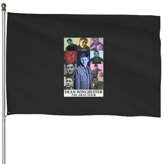 Dean Winchester Eras Tour Essential House Flags