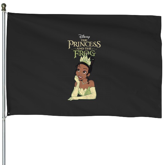 Disney The Princess And The Frog Iconic Tiana Chest Poster House Flags