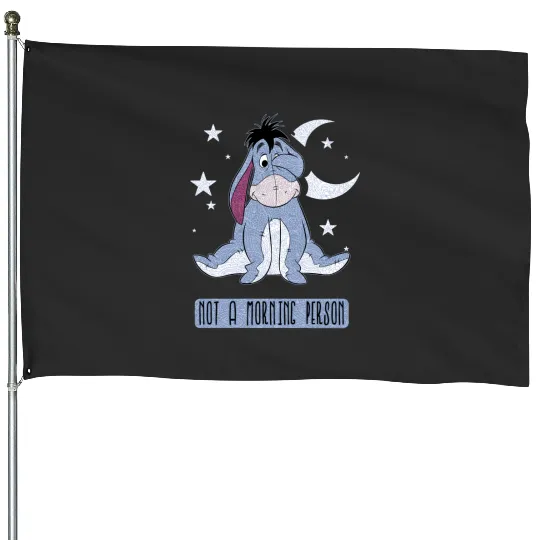 Disney Winnie The Pooh Eeyore Not A Morning Person Sweatshirt House Flags