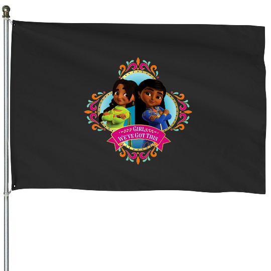 Disney Mira Royal Detective Mira Priya Girl You Got This House Flags