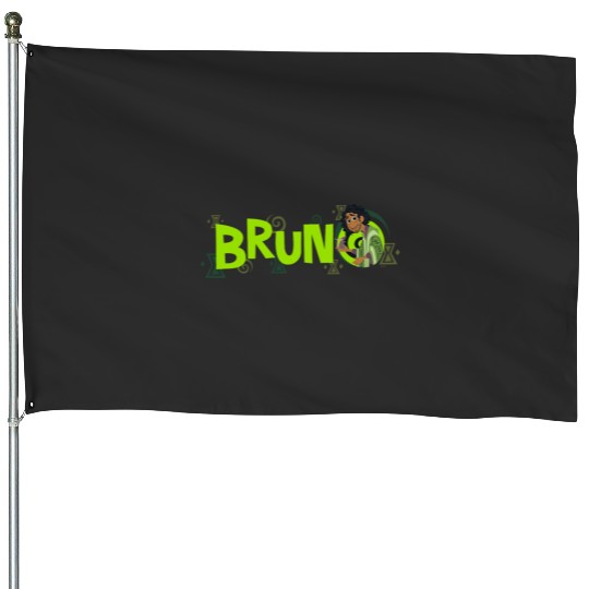 Disney Encanto Bruno Tropical House Flags