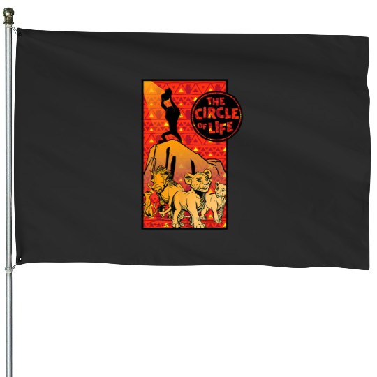 Disney Lion King Live Action The Circle of Life House Flags