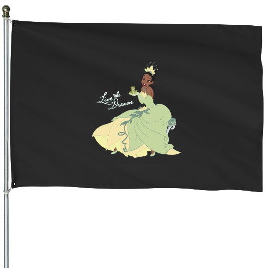 Disney The Princess and the Frog Tiana Dream House Flags