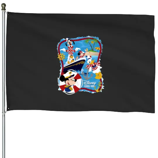 Disney Cruise House Flags, Disney Family Cruise House Flags