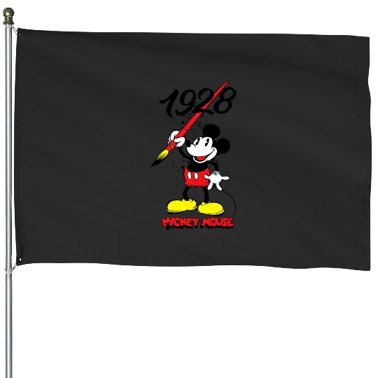 Disney Mickey's 90th Painting Since 1928 House Flags