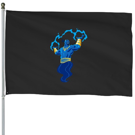 Disney Aladdin Cosmic Genie Live Action House Flags