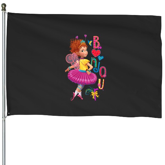 Disney Fancy Nancy Bonjour Girl House Flags