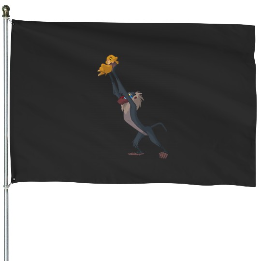 Disney The Lion King Rafiki Simba Lift Left Chest House Flags