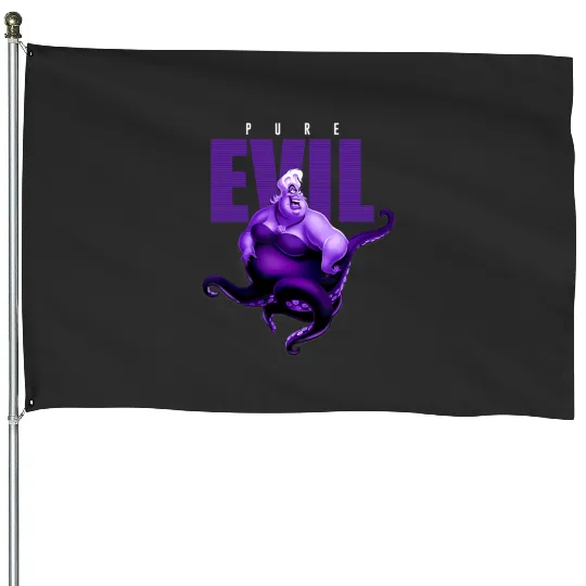 Disney Ursula pure evil House Flags