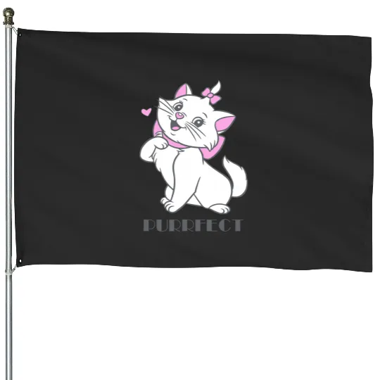 Disney The Aristocats Marie Purrfect Cute Portrait House Flags