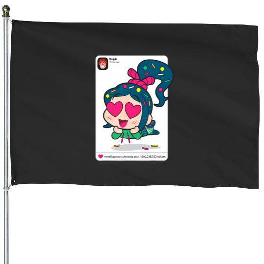 Disney Ralph Breaks the Internet Vanellope Likes House Flags