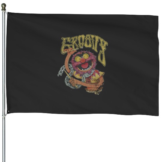 Disney The Muppets Groovy Animal 60's Style Distressed House Flags