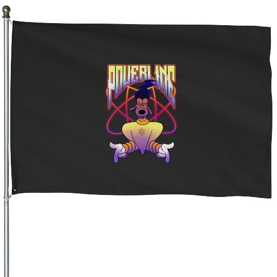 Disney A Goofy Movie Powerline Logo Portrait Sweatshirt House Flags