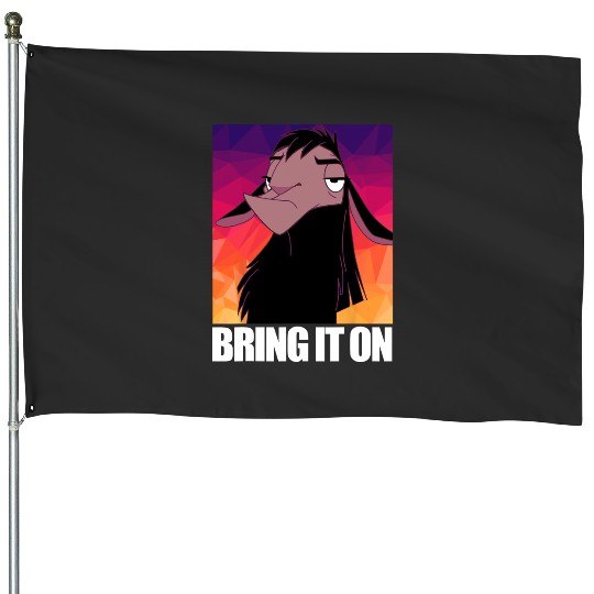 Disney Emperor's New Groove Kuzco Llama Bring It On House Flags