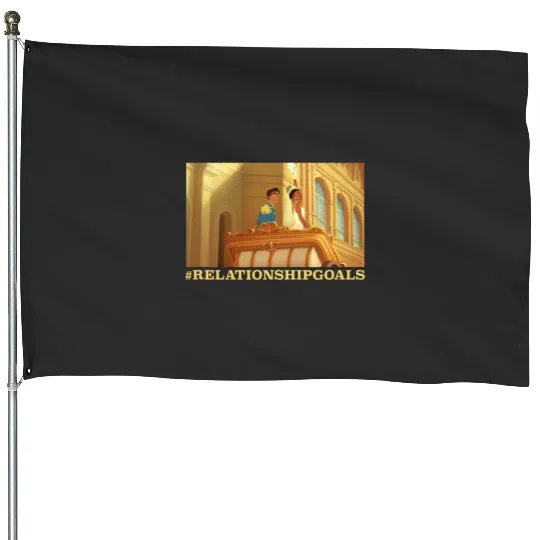Disney Tiana and Prince Naveen RelationshipGoals House Flags