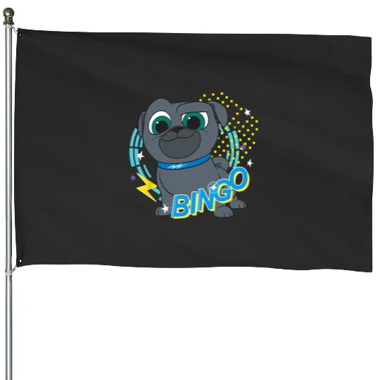 Disney Puppy Dog Pals Bingo House Flags