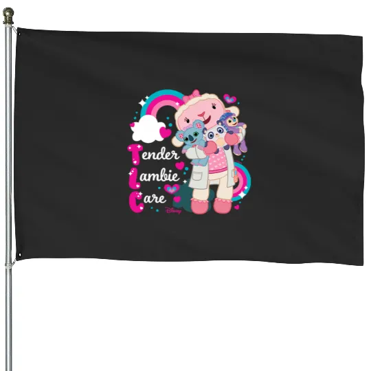 Disney Doc Mc Stuffins - TLC Lambie House Flags