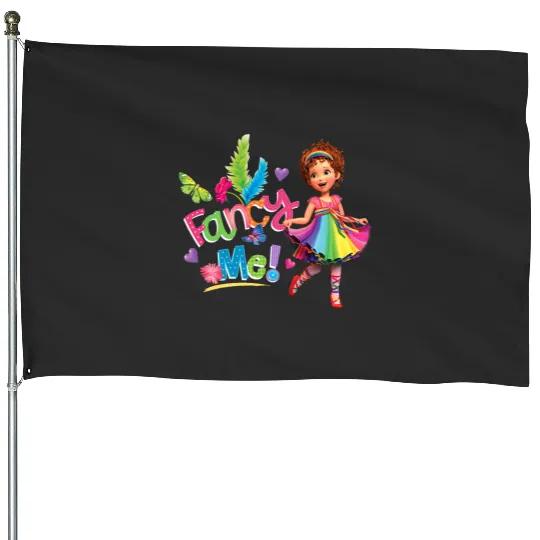 Disney Fancy Nancy Fancy Me House Flags