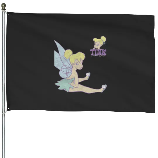 Disney Peter Pan Tinker Bell Grumpy Poster House Flags