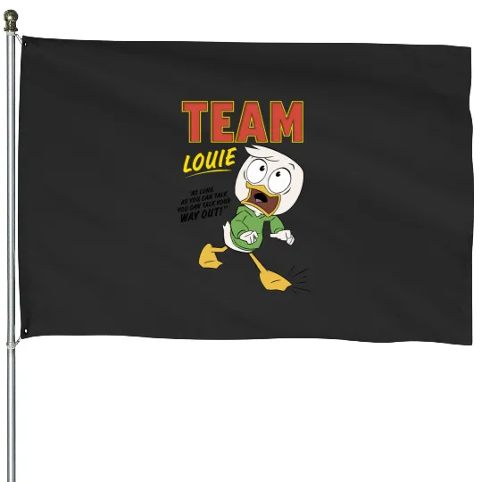 Disney DuckTales Team Louie You Can Talk Your Way Out House Flags