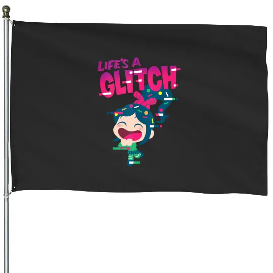 Disney Ralph Breaks the Internet Vanellope Glitch Tank Top House Flags