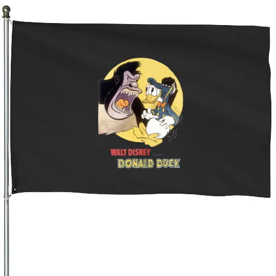 Disney Mickey And Friends Donald Duck And The Gorilla House Flags