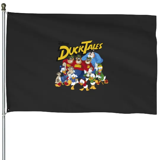 Disney DuckTales Classic Group Shot House Flags