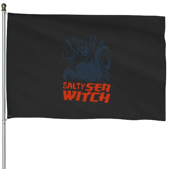 Disney The Little Mermaid Ursula Salty Witch  Art House Flags