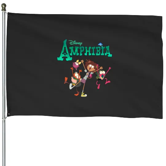 Disney Channel Amphibia House Flags