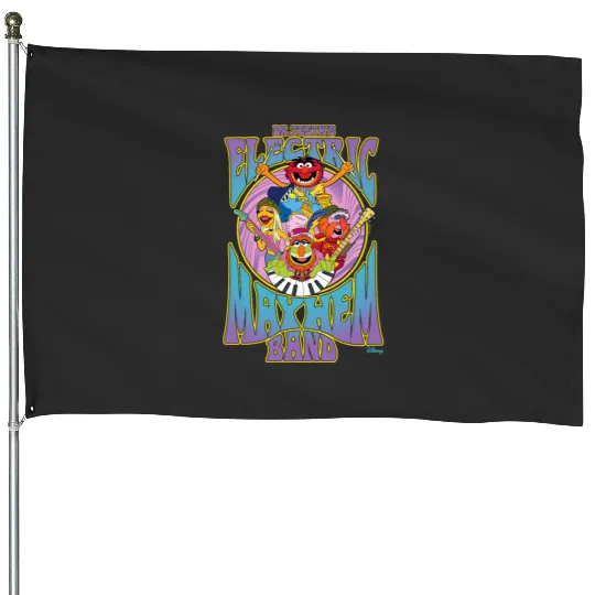 Disney - The Muppets Dr Teeth's Electric Mayhem Band House Flags