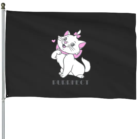Disney The Aristocats Marie Purrfect Cute Portrait House Flags