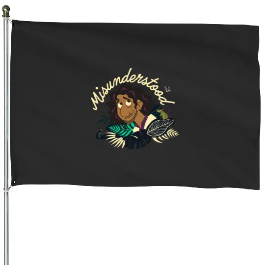 Disney Encanto Misunderstood Bruno Floral Paradiso House Flags