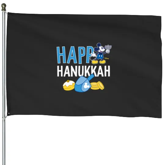 Disney - Mickey Happy Hanukkah House Flags