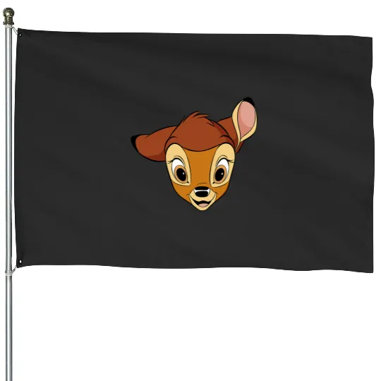 Disney Bambi Big Face House Flags