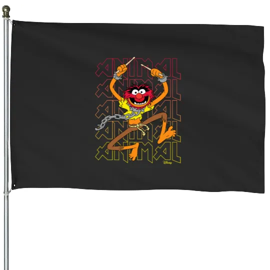 Disney - The Muppets Animal Stacked House Flags