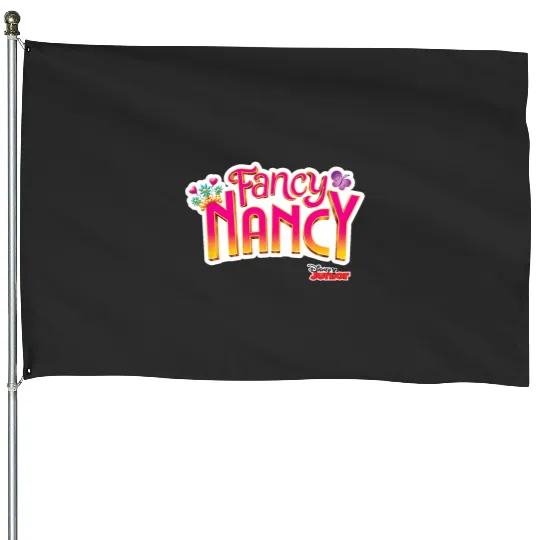 Disney Fancy Nancy Logo House Flags