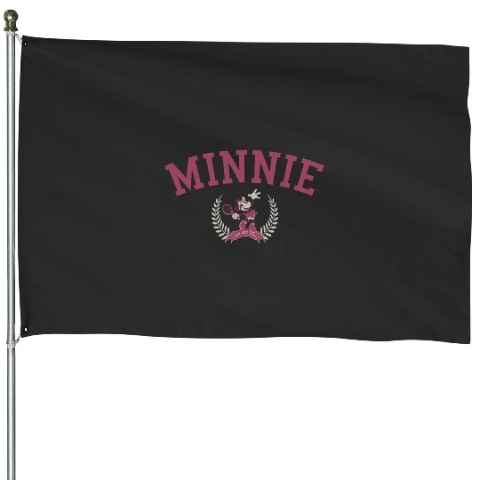 Disney Minnie Mouse You Got This Tennis Club  Logo House Flags