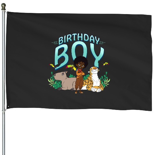 Disney Encanto Antonio Birthday Boy Animal House Flags