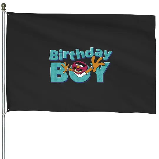 Disney Muppets Birthday Animal House Flags