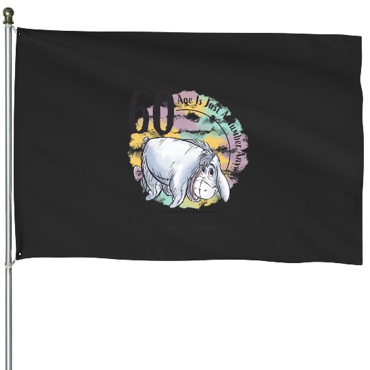 Disney Winnie The Pooh 60th Birthday Eeyore Quote House Flags