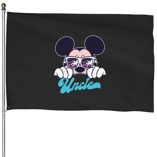 Disney Mickey And Friends Mickey Summer Vibes Uncle Logo House Flags