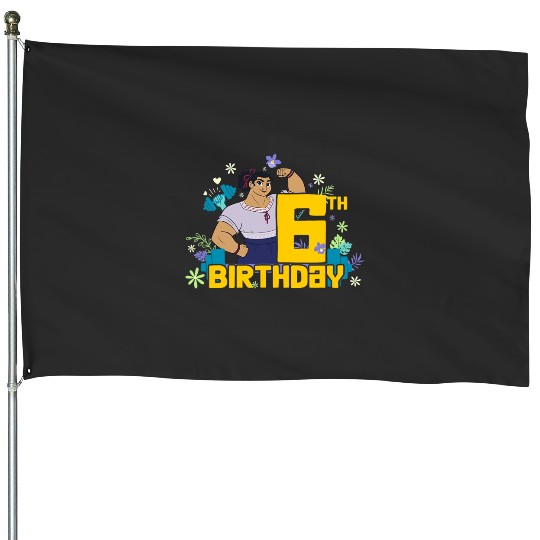 Disney Encanto Luisa 6th Birthday Flex House Flags