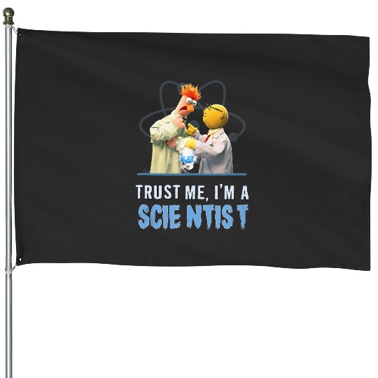 Disney The Muppets Trust Me Im A Scientist Bunsen Beaker Tank Top House Flags