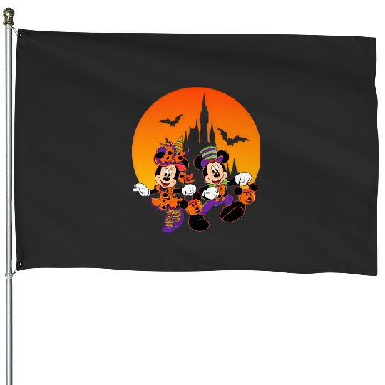 Disney Halloween party holidays House Flags